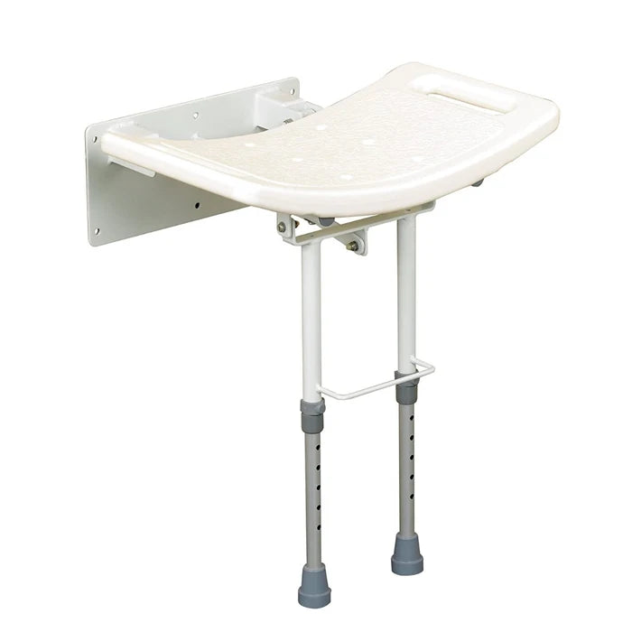 Wall Mounted Shower Seat with Legs