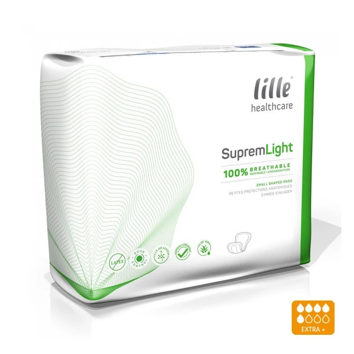 Lille Suprem Light Small Shaped Pads - 720ml