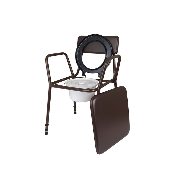 Stacking Commode - Height Adjustable