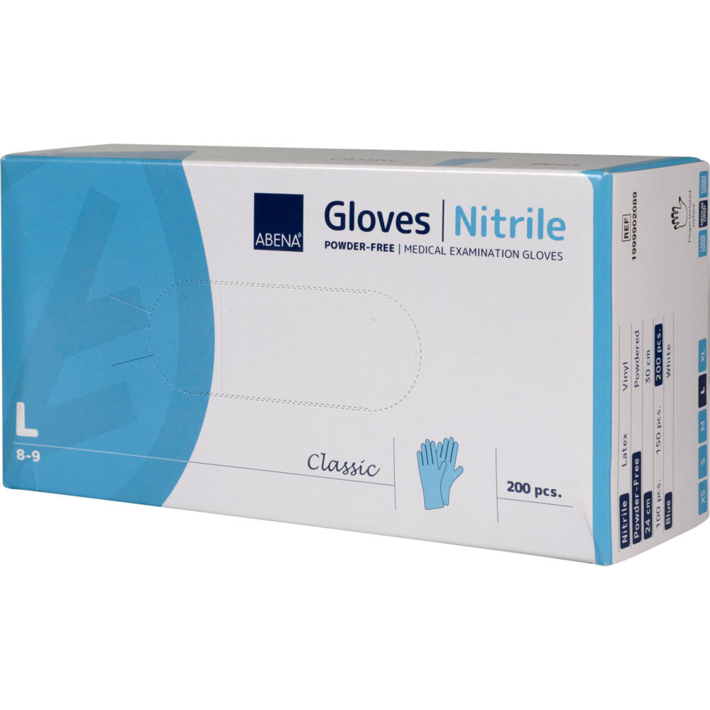 Abena Nitrile Gloves (200 Box)