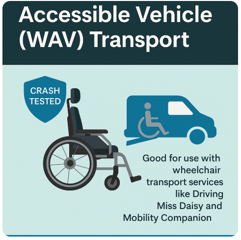 The Most Ideal Wheelchairs for WAV Transport